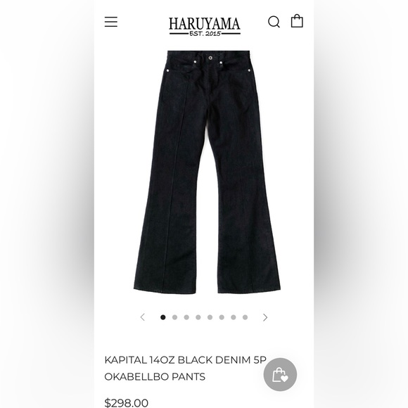 Kapital | Jeans | Kapital Okabellbo Jeans | Poshmark